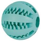 Denta Fun Dog Ball  Mint Flavour  Trixie Natural Rubber Dental Toy in 3 Sizes