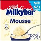 Milkybar White Chocolate Mousse 4x55g