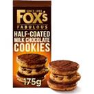 Fox's Fabulous Half-Coated Milk Chocolate Cookies 175g