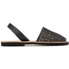 Avarca Moucharabieh Sandals in Perforated Leather