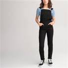 Cotton Mix Slim Fit Dungarees, 10-16 Years