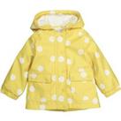Waxed Hooded Parka in Polka Dot Print, 3 Months-4 Years