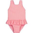 Striped Ruffled Swimsuit, 3 Months-4 Years