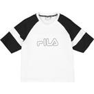 Cotton Cropped T-Shirt with Logo Print, 9-16 Years