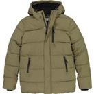 Recycled Warm Padded Jacket with Hood, 10-18 Years