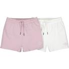 Pack of 2 Shorts in Cotton Mix, 10-18 Years