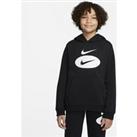 Nike Sportswear Older Kids' (Boys') Pullover Hoodie - Black