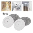 Wall Guard Pads 4 Pack of Pressure Fit Stair Gate Wall Saver Baby Cup
