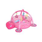 (Pink ) Baby Gym 3 in 1 Activity Play Floor Mat Ball Pit & Toys Babies Playmat