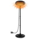 2000W Free Standing Infrared Electric Heater Adjustable Garden Patio