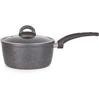Tower T81218 Cerastone 20cm Saucepan Easy Clean Non Stick In Graphite- Brand New