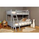 Islington Single Triple Bunk Bed  Grey