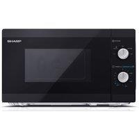 Sharp YC-MS01U-B Black 20 Litre 800W Microwave With Defrost Settings