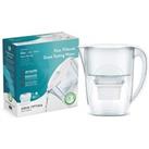 Aqua Optima Oria Evolve+ Water Filter Jug 2.8L with 1 x Filter Cartridge - White