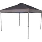 Charles Bentley 3 x 3m Pop Up Gazebo One Touch with Carry Bag - Grey