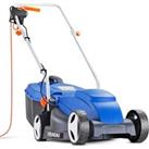 Electric Lawn Mower 1000w Corded 10 Metres 32cm 320mm Cut push Lawnmower HYUNDAI