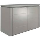 Biohort Highboard Double Door 6' x 3' Storage Box Size 200  Quartz Grey