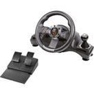 Superdrive GS700 Drive Pro High-end Steering Wheel with Gearshift & Crankset for PS4, XBOX ONE, PC & PS3 - Black