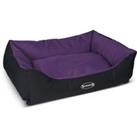 Scruffs Expedition Large Box Pet Bed  Plum