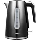 Tower T10046GRP Kettle Ombre Collection 1.7L Capacity, 3KW, Graphite, Steel