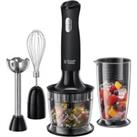 Russell Hobbs 3 in 1 Hand Blender with Electric Whisk & Vegetable Chopper