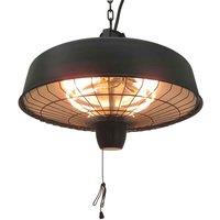 Outsunny Adjustable Infrared Halogen Ceiling Mounted Light Heater 1000/2500W