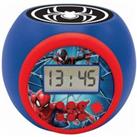 Lexibook Spiderman Childrens Projector Clock With Timer