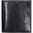 Mens Leather Card Holder Wallet Coin Tray Purse RFID Blocki...[ONE SIZE] [BLACK]