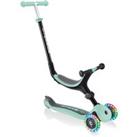 Globber Go Up Foldable Scooter with Lights - Mint