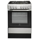 Indesit I6G52X Free Standing 60cm Single Dual Fuel Cooker - S/Steel.
