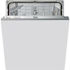 Hotpoint LTB4B019 60cm Fully Integrated Dishwasher in White 13 P Set A