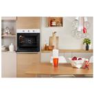 Indesit IFW6330WH Built In Electric Single Oven in White 66L