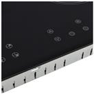 Montpellier CER61NT 60cm 4 Zone Ceramic Hob in Black Glass Touch Contr