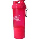 StartLine 600ml Protein Shaker Bottle Pink Leakproof Lid Exercise Gym Workout