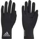 adidas AeroReady Running Gloves  Black
