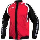 Salming Mens Taurus WCT Jacket Red Full Zip Sports Training Tracksuit Top