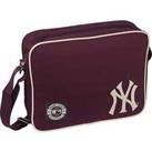 MLB NY New York Yankees Flight Shoulder Bag  Red