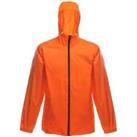 Regatta Avant Rain Coat Waterproof Lightweight Shell Jacket Orange Mens Womens