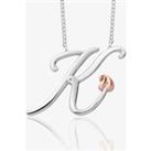 Clogau Tree of Life Initials Necklace  Letter K 3SITOLP11