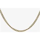 9ct Gold 18in Flat Curb Chain 1.13.5864