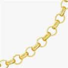 9ct 4.6mm Round Belcher 20" Chain 1.14.3555