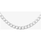 Sterling Silver 22" DiamondCut Curb Chain 8.13.1916