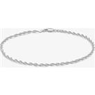 Sterling Silver 7.5" Twist Bracelet 8.29.3672