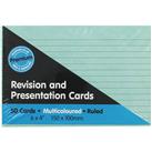 50 Revision and Presentation Cards - Multi Colour, Stationery, Brand New