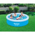 BestWay 6ft 6inch x 20inch Fast Set Above Ground Swimming Pool