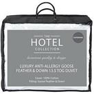 Hotel Collection Luxury Anti Allergy Goose Feather & Down 13.5 Tog Duvet
