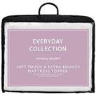 Everyday Collection Soft Touch & Extra Bounce Mattress Topper