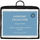 Everyday Collection Duck Feather And Down 13.5 Tog Duvet