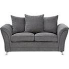 Dury Fabric 2 Seater Scatter Back Sofa