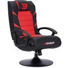 Brazen Pride 2.1 Bluetooth Gaming Chair - Black And Red
